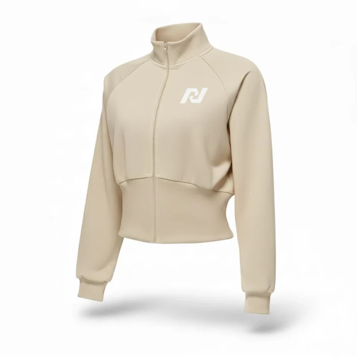 NanceFit Cropped Performance Zip Jacket