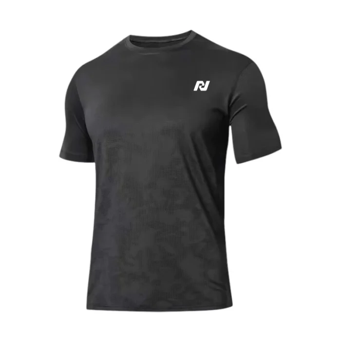 Nancefit Performance Training T-Shirt – Charcoal Black